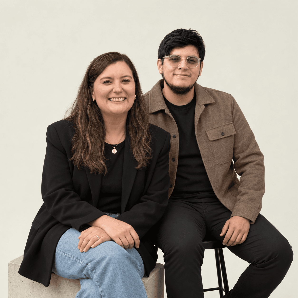 Ivonn Beltrán y David Rodríguez, fundadores de Nissi